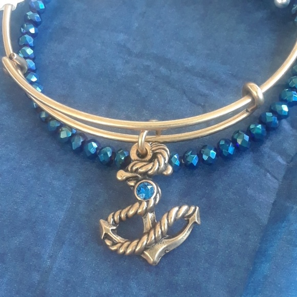 Alex and Ani Jewelry - ALEX AND ANI ANCHOR III TWIN SET!! RG